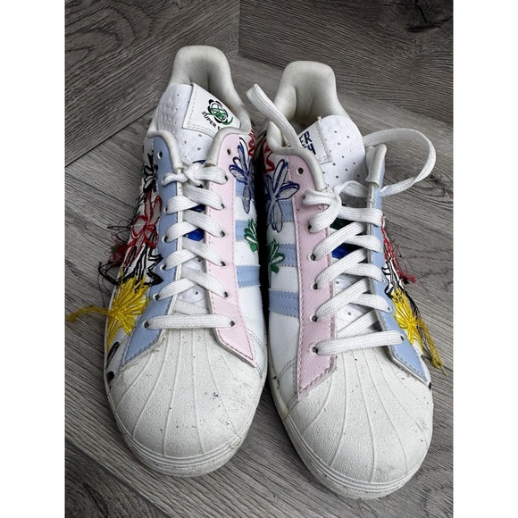 adidas Superstar Sean Wotherspoon Superearth Mens 7.5 Womens 9 Shoes Sneakers - Picture 12 of 15